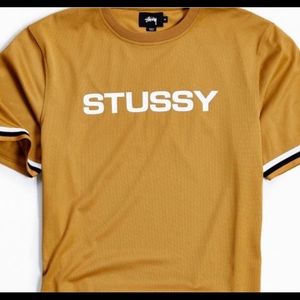 Men’s stussy basketball mesh tee